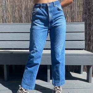 Blue straight leg jeans❤️🔥